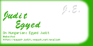 judit egyed business card